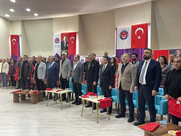 Belediye Başkanımız Sayın Mustafa Kenan Sarıtaş, Türk Sağlık-Sen Türkiye Sağlık ve Sosyal Hizmetleri Kamu Görevlileri Sendikası Nevşehir Şube Başkanlığı’nın 8. Olağan Genel Kuruluna katıldı.