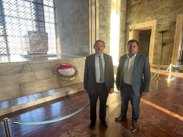 Ata'mızı Ebedi İstiratgahı Anıtkabir'de Ziyaret Ettik