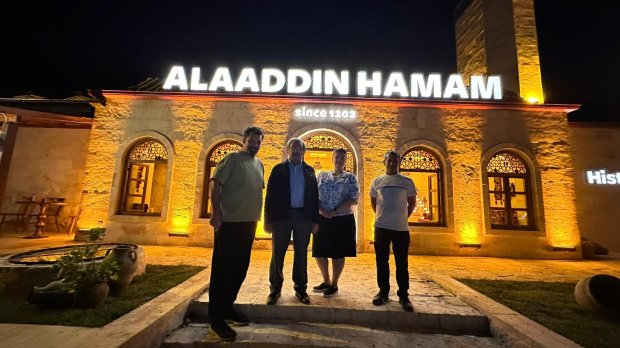 Belediyemize ait Alaaddin Hamamının onarım ve tadilat çalışmaları tamamlanmak üzere olup, çok yakın bir zamanda kıymetli hemşehrilerimizin hizmetine açılacaktır.