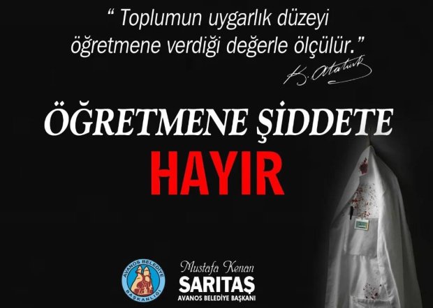 Öğretmene Şiddete Hayır
