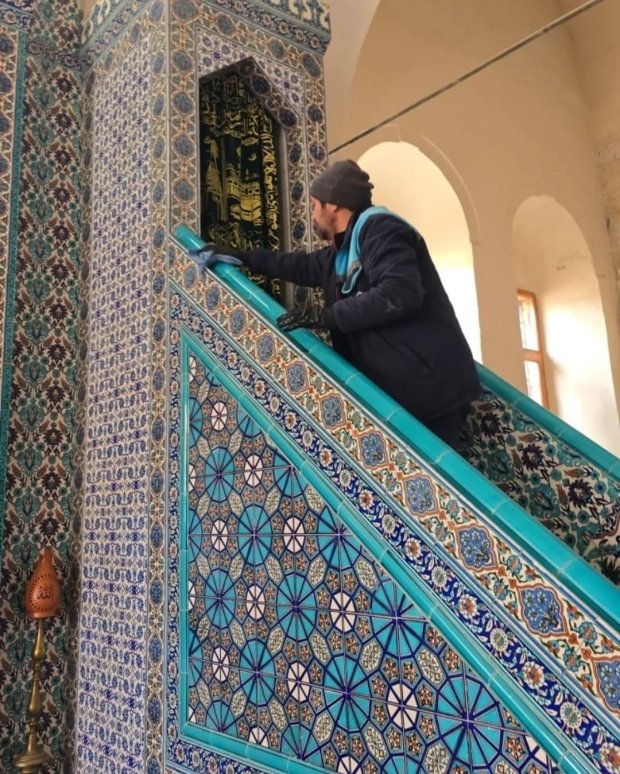 Ramazan Ayı Öncesinde Camilerimizde Kapsamlı Temizlik Çalışması Yapıldı