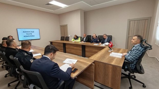 İlçe Trafik Komisyonu Toplantısı Gerçekleştirildi