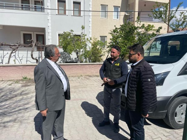 Belediye Başkanımız Sayın Mustafa Kenan Sarıtaş, belediyemize ait iş sahalarında sürdürülen çalışmaları yerinde inceledi.