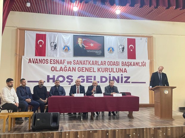 AVANOS ESNAF VE SANATKÂRLAR ODASI OLAĞAN GENEL KURULU GERÇEKLEŞTİRİLDİ
