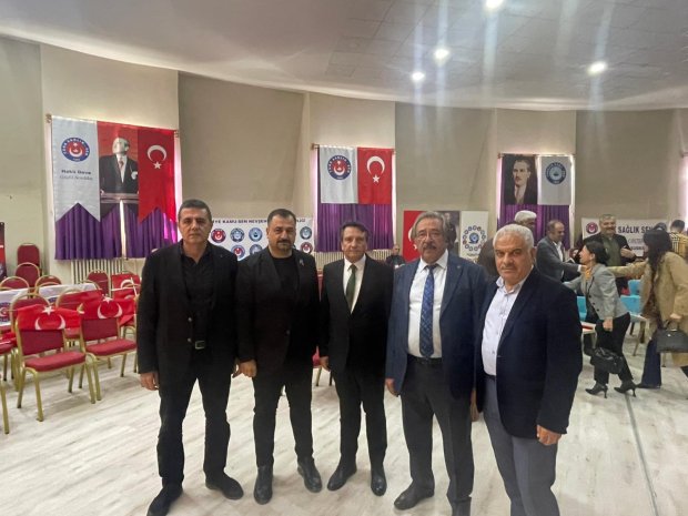 Belediye Başkanımız Sayın Mustafa Kenan Sarıtaş, Türk Sağlık-Sen Türkiye Sağlık ve Sosyal Hizmetleri Kamu Görevlileri Sendikası Nevşehir Şube Başkanlığı’nın 8. Olağan Genel Kuruluna katıldı.