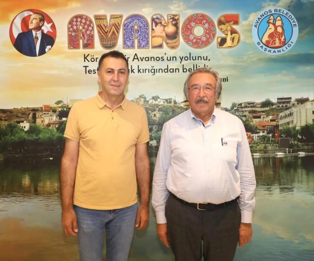 Kültür ve Turizm Bakanlığı Kültürel Etkinlikler Uygulama Daire Başkanı Cengiz Ekici Belediye Başkanımız Mustafa Kenan Sarıtaş'ı ziyaret etti.