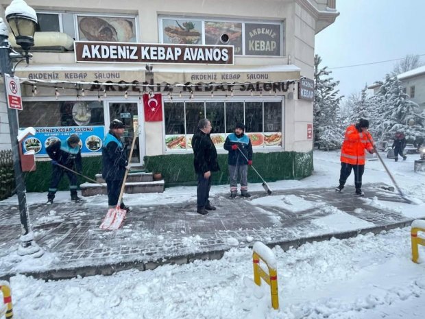 Hemşehrilerimizin ulaşım güvenliği için tüm ekiplerimizle sahadayız.