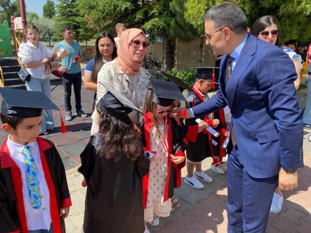 Belediye Başkanımız Sayın Mustafa Kenan Sarıtaş Kapadokya Anaokulu’nun yıl sonu mezuniyet törenine katıldı.