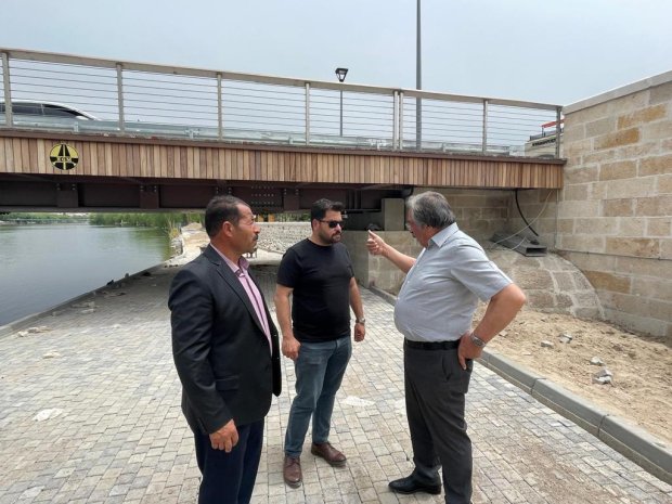 Belediye Başkanımız Sayın Mustafa Kenan Sarıtaş, belediyemize ait iş sahalarında sürdürülen çalışmaları sahada kontrol etti.