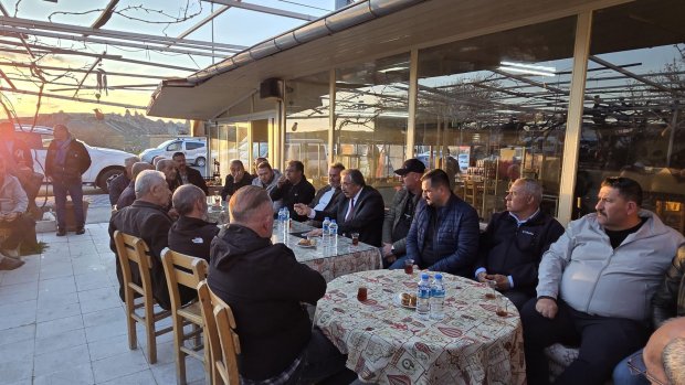 BELEDİYE BAŞKANIMIZ SAYIN MUSTAFA KENAN SARITAŞ ÇAVUŞİN’DE VATANDAŞLARLA BİR ARAYA GELDİ
