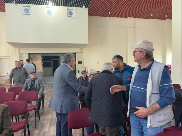 Köybağı Kapalı Sistem Sulama Derneği Toplantısı Gerçekleştirildi