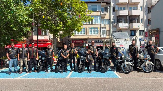 TÜRK RİDERS MOTOSİKLET KULÜBÜ BELEDİYE BAŞKANIMIZI ZİYARET ETTİ