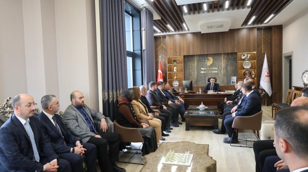 Avanos Kaymakamlığımızda kurumlar arası resmi bayramlaşma programı gerçekleştirildi.