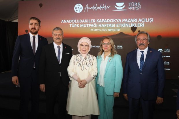 Cumhurbaşkanımız Sayın Recep Tayyip Erdoğan'ın eşi Sayın Emine Erdoğan Hanımefendi ilimize gelerek "Anadoludakiler Kapadokya Pazarı Açılışı ve Türk Mutfağı Haftası Etkinlikleri"ne katıldı.