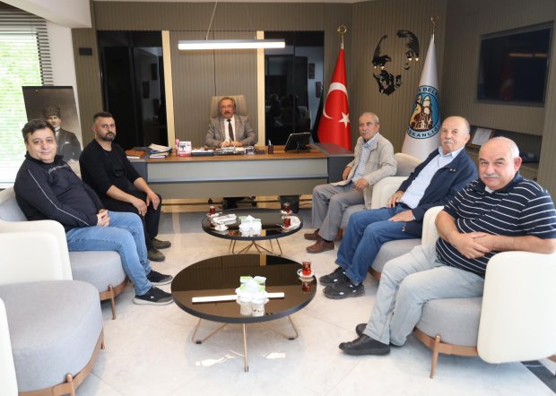 Belediye Başkanımız Sn. Mustafa Kenan Sarıtaş'a Hayırlı Olsun Ziyaretleri Devam Ediyor