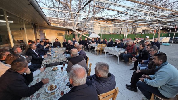 BELEDİYE BAŞKANIMIZ SAYIN MUSTAFA KENAN SARITAŞ ÇAVUŞİN’DE VATANDAŞLARLA BİR ARAYA GELDİ