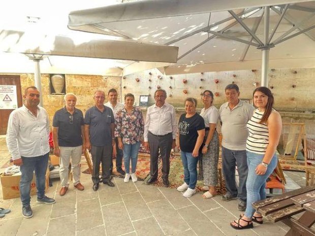 Belediye Başkanımız Hacı Nuri Bey Konağı’nda faaliyet gösteren Kapadokya Yaşayan Miras Müzesi’ni ziyaret etti.