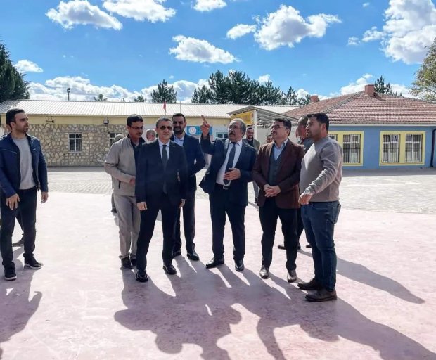 Tarihi Alaaddin Cami’de Restorasyon Çalışması İncelenmesi.