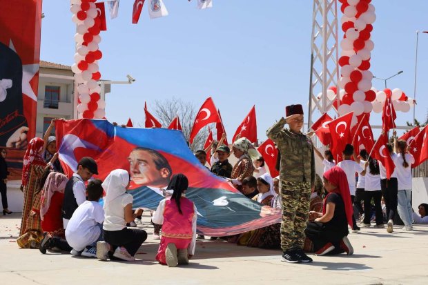 23 Nisan Ulusal Egemenlik ve Çocuk Bayramı Avanos’ta Coşkuyla Kutlandı