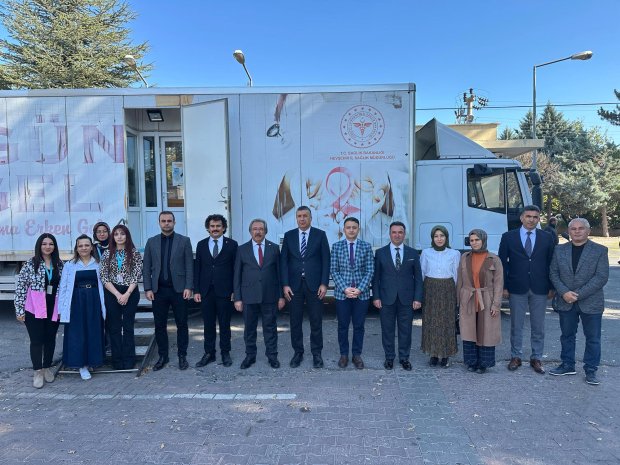 Avanos’ta Mobil Kanser Tarama Hizmeti Gerçekleştirildi.