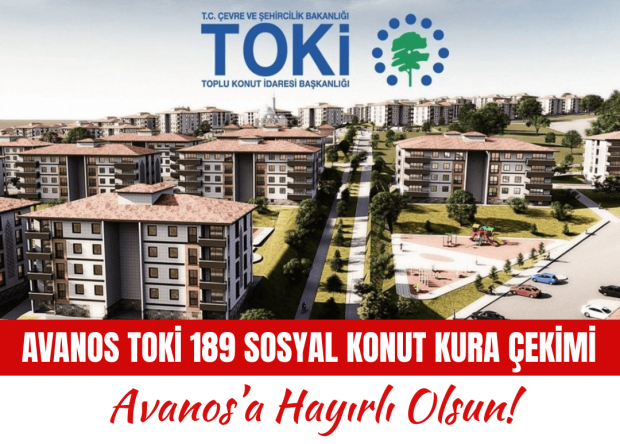 AVANOS TOKİ 189 SOSYAL KONUT KURA ÇEKİMİ