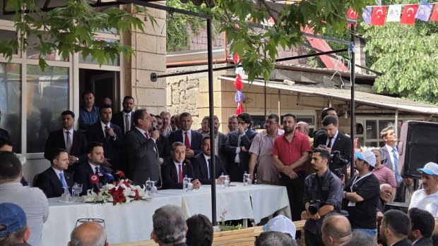 ADALET BAKANIMIZ SAYIN AKIN GÜRLEK MUSTAFAPAŞA’DA ZİYARET VE TEMASLARDA BULUNDU