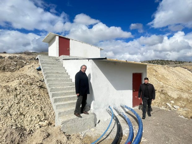 KÖYBAĞI’NDA ESKİ GÖZDEN SU ÇIKTI