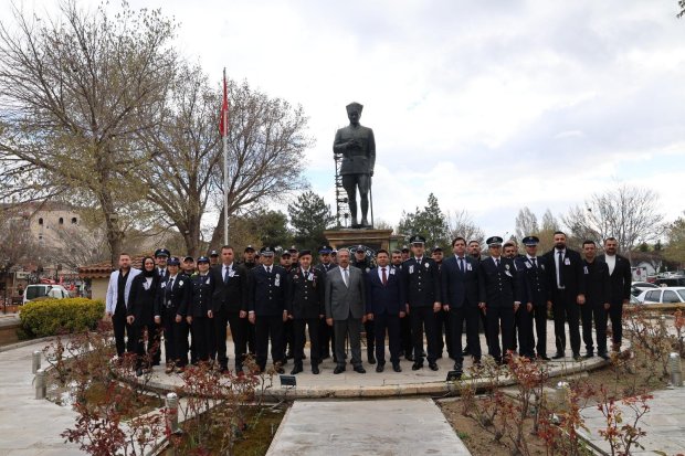 Avanos’ta, Türk Polis Teşkilatı’nın kuruluşunun 181. yıl dönümü ve Polis Haftası dolayısıyla tören düzenlendi.