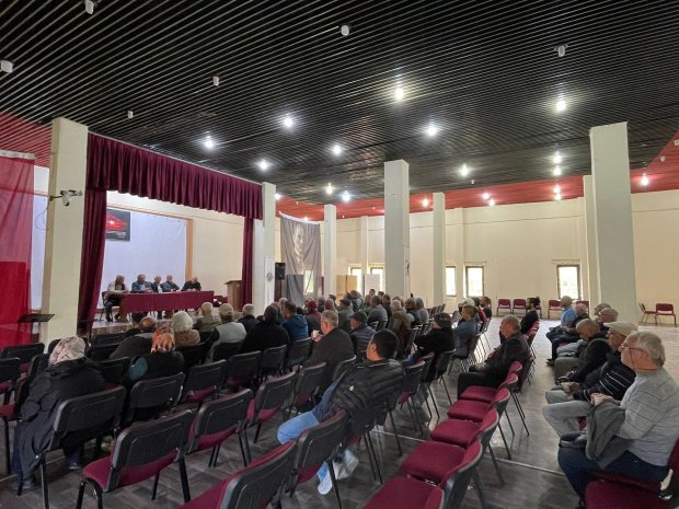 Köybağı Kapalı Sistem Sulama Derneği Toplantısı Gerçekleştirildi