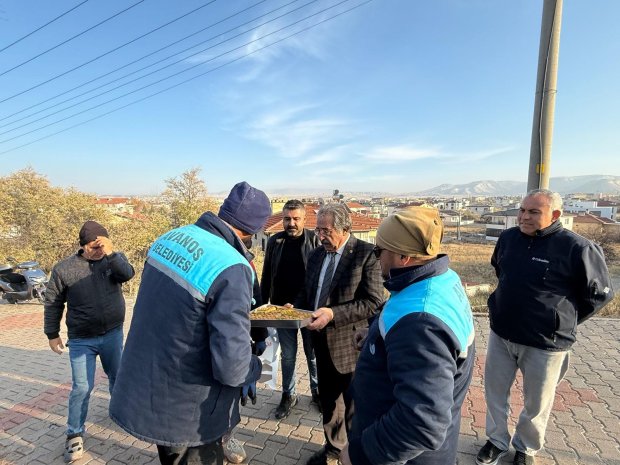 Belediyemiz, soğuk havaların ardından toprak donmadan önce elimizde bulunan ağaç ve çiçekleri toprakla buluşturmak için çalışmalarını yoğun bir şekilde sürdürüyor.