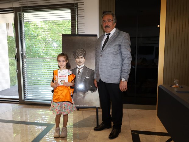 Kapadokya Anaokulu Öğrencileri Belediye Başkanımız Sn. Mustafa Kenan Sarıtaş’ı Ziyaret Etti