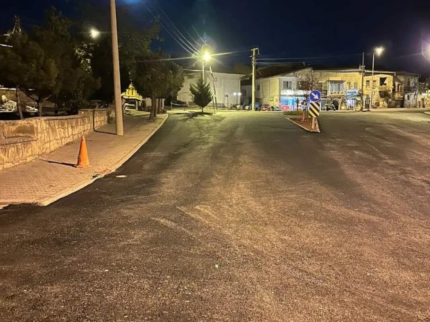 Orta Mahalle Atatürk Caddesinde Asfalt Çalışması Tamamlandı