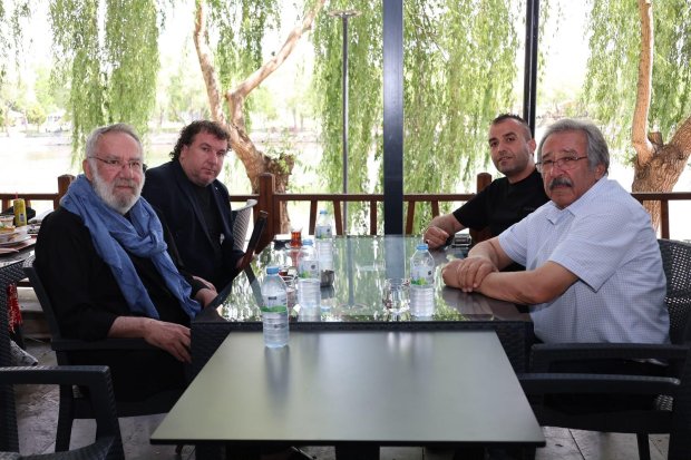 BELEDİYE BAŞKANIMZI SAYIN MUSTAFA KENAN SARITAŞ, ÜNLÜ HALK OZANI AŞIK SEFAİ İLE BİR ARAYA GELDİ