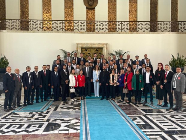 Belediye Başkanımız Sayın Mustafa Kenan Sarıtaş, Türkiye Büyük Millet Meclisi’nde gerçekleştirilen MHP Grup Toplantısı’na katılım sağladı.