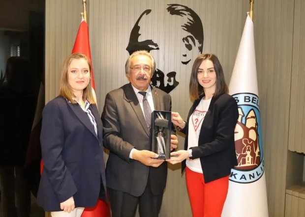 MBA Okulları Kapadokya Yerleşkesi Müdürü Sn. Özge Mollaoğlu ve Yönetim Kadrosu Başkanımızı Ziyaret Etti