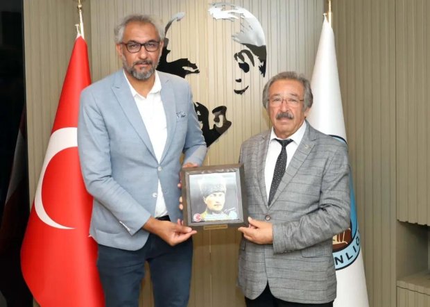 Türk Eğitim Sen Nevşehir Şube Başkanı, Belediye Başkanımızı Ziyaret Etti
