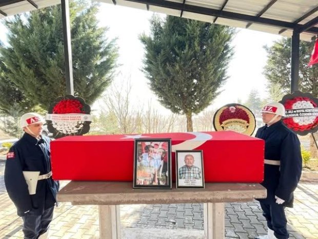 Kore Gazisi Ahmet Topçu Cenaze Töreni