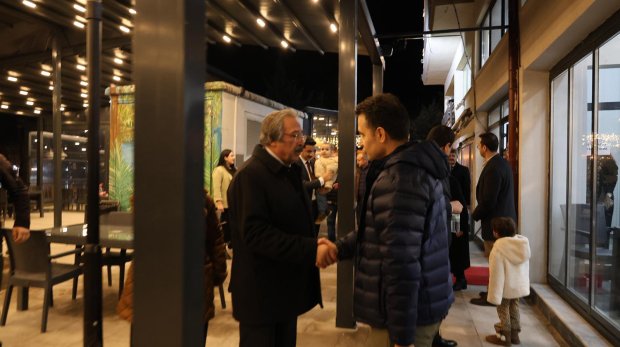 Belediye Başkanımız Sayın Mustafa Kenan Sarıtaş ve Avanos Kaymakamımız Sayın Osman Bilici kamu personelleri ile Sosyal Tesislerimizde bir araya geldi.