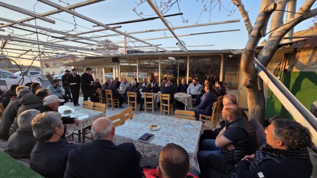 BELEDİYE BAŞKANIMIZ SAYIN MUSTAFA KENAN SARITAŞ ÇAVUŞİN’DE VATANDAŞLARLA BİR ARAYA GELDİ