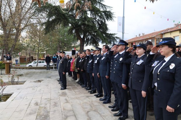 Avanos’ta, Türk Polis Teşkilatı’nın kuruluşunun 181. yıl dönümü ve Polis Haftası dolayısıyla tören düzenlendi.