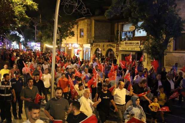 15 Temmuz Demokrasi ve Millî Birlik Günü etkinlikleri kapsamında ilçemizde, Millî Birlik Yürüyüşü düzenlendi.