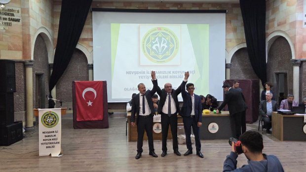 Belediye Başkanımız Sayın Mustafa Kenan Sarıtaş, Nevşehir İli Damızlık Koyun Keçi Yetiştiricileri Birliği Olağan Genel Kurul Toplantısı’na katıldı.