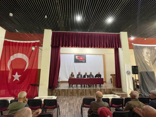 Köybağı Kapalı Sistem Sulama Derneği Toplantısı Gerçekleştirildi