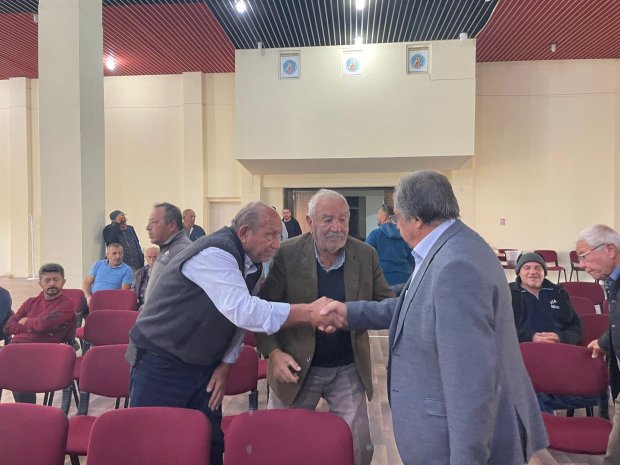 Köybağı Kapalı Sistem Sulama Derneği Toplantısı Gerçekleştirildi