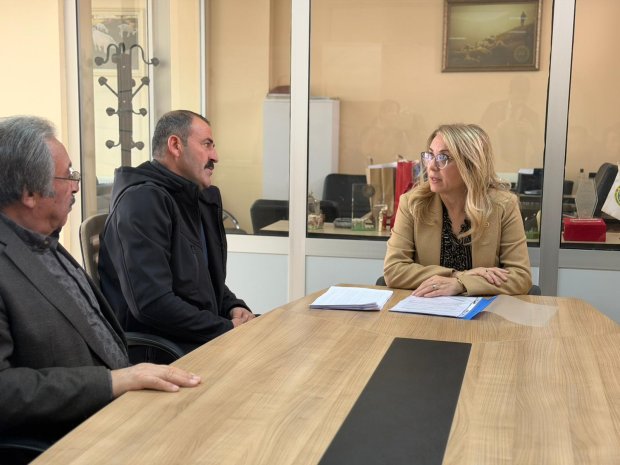 Nevşehir Damızlık Koyun - Keçi Yetiştiricileri Birliği Yönetim Kurulu Başkanı Sayın Suat Soner Güven’i ziyaret.