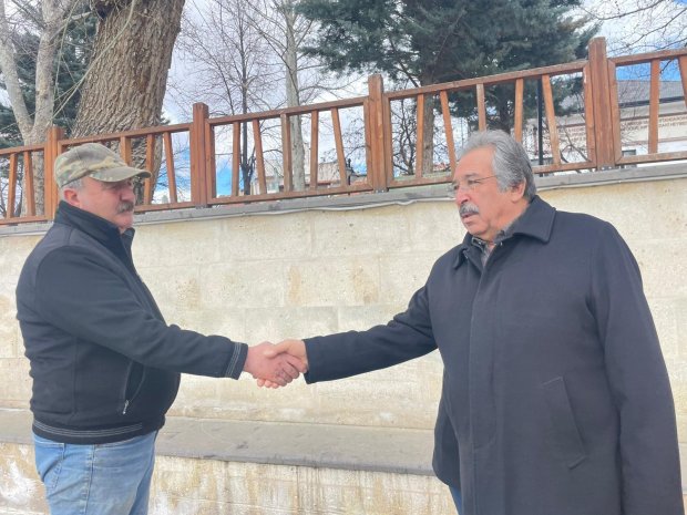 PAZAR GÜNÜ SAHADA İŞ KONTROLÜ VE VATANDAŞLARLA GÖNÜL SOHBETİ