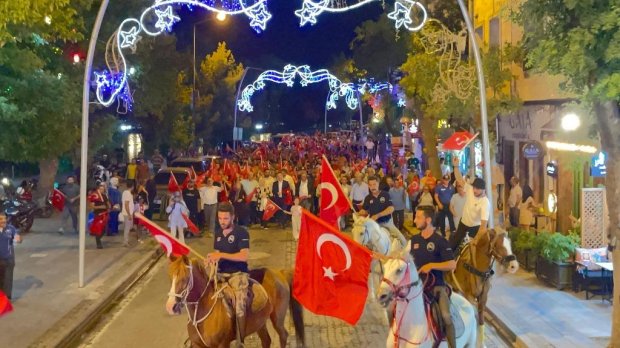 15 Temmuz Demokrasi ve Millî Birlik Günü etkinlikleri kapsamında ilçemizde, Millî Birlik Yürüyüşü düzenlendi.