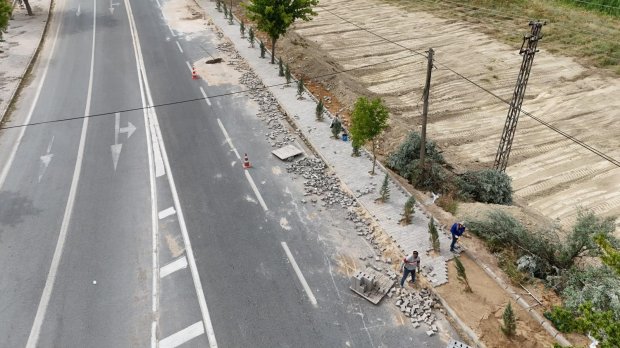 SANAYİ YOLU GİRİŞİMİZ DAHA MODERN VE ESTETİK BİR GÖRÜNÜME KAVUŞUYOR