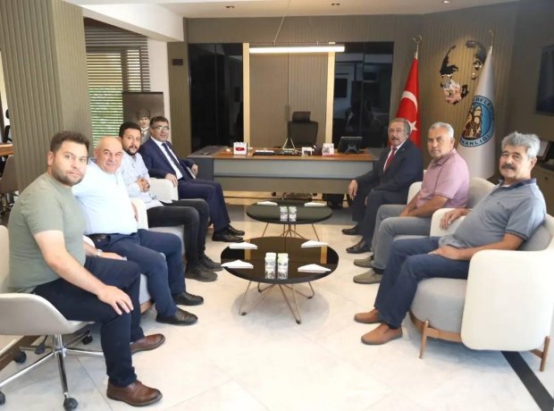 Nevşehir Hacı Bektaş Veli Üniversitesi Rektörü Prof. Dr. Semih Aktekin, Belediye Başkanımızı ziyaret etti.
