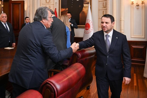 Belediye Başkanımız Sayın Mustafa Kenan Sarıtaş, Adalet Bakanımız Sayın Akın Gürlek'e Hayırlı Olsun Ziyaretinde Bulundu